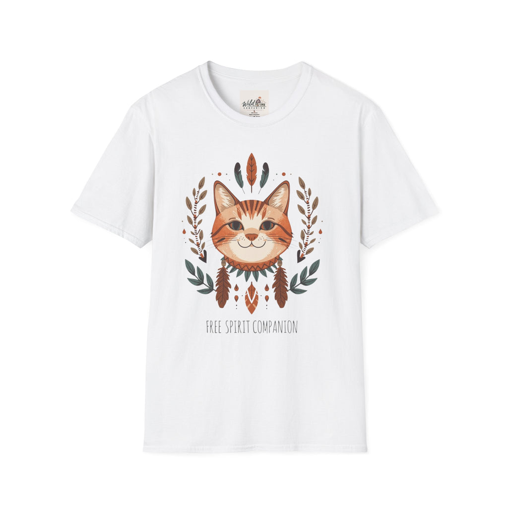 Boho Spirit Animal Cat 2 T-Shirt