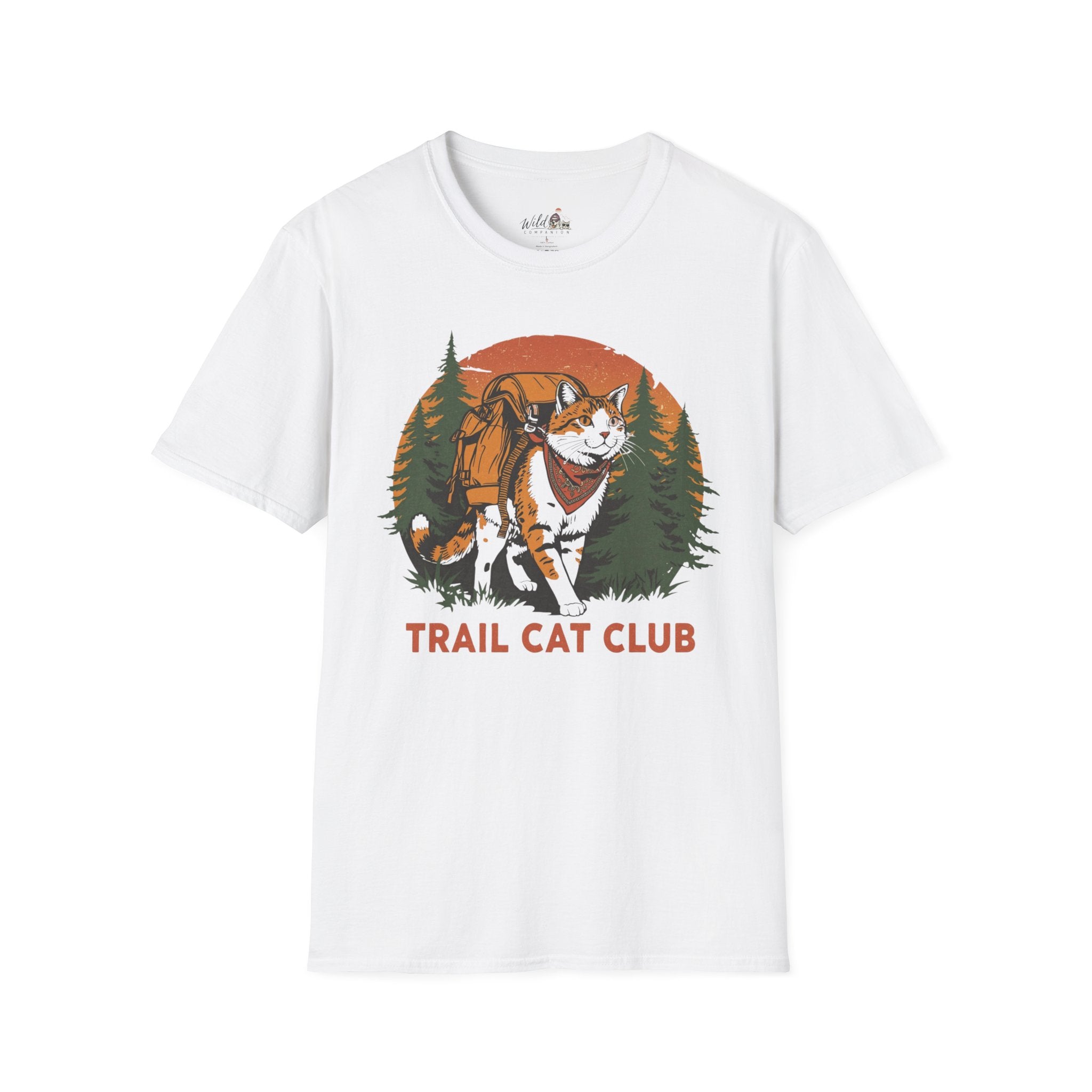 Vintage Hiking Cat T-Shirt