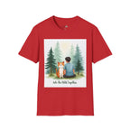 Watercolor Forest Pet 7 Portrait T-Shirt