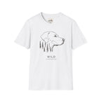 Line Art Dog Mountains 1 T-Shirt