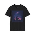 Night Sky with Cat 2 T-Shirt